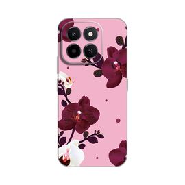 Silikonska futrola PRINT Skin - Huawei Honor X6c Pink Orchid.