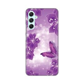Silikonska futrola PRINT - Samsung Galaxy A34 5G 5G Butterfly And Flowers.