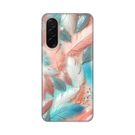 Silikonska futrola PRINT - Samsung A266 Galaxy A26 5G Pastel Feathers.