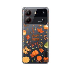 Silikonska futrola PRINT Skin - ZTE Blade A54 Autumn.