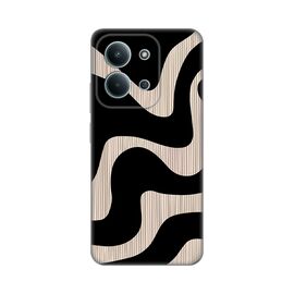 Silikonska futrola PRINT Skin - Xiaomi Redmi 15C 4G black (crni) Flow.