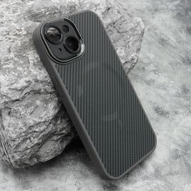 Futrola CARBON MagSafe - iPhone 15 siva (small camera) (MS).