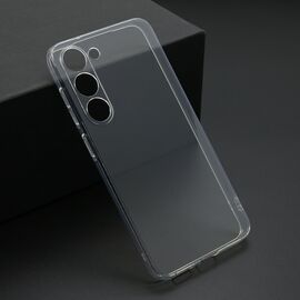 Silikonska futrola ultra tanka (skin) PROTECT - Samsung S911B Galaxy S23 providna (bela) (MS).