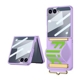 Futrola STRAP CASE - Samsung F751B Galaxy Z Flip 7 5G ljubicasta (GKK case) (MS).