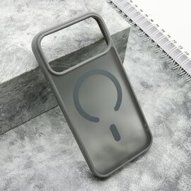 Futrola SILKY MagSafe mat - iphone 17 Pro Max (6.9) siva (MS).