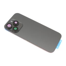 Poklopac baterije - iPhone 16 Pro black (crni) (MS).