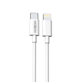 USB data kabl Moxom MX-CB127 Type C na Lightning PD 30W 20cm beli (MS).