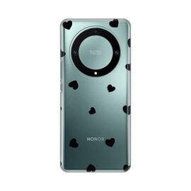 Silikonska futrola PRINT Skin - Huawei Honor Magic 5 Lite Hearts.