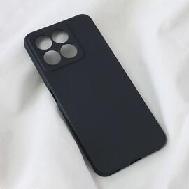 Futrola Teracell Soft Velvet - Huawei Honor X8a crna.