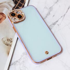 Futrola Cirkon Camera - iPhone 15 Plus ljubicasta.