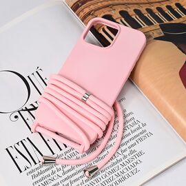 Futrola Crossbody - iPhone 16 Pro Max 6.9 roze.