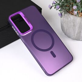 Futrola Magsafe providna - Samsung A165F Galaxy A16 5G ljubicasta.