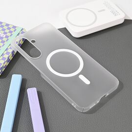 Futrola Magsafe mat PC - Samsung A566 Galaxy A56 5G bela.