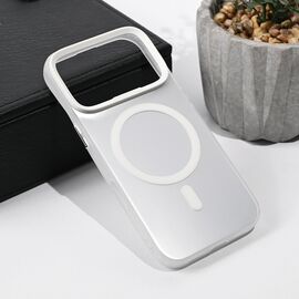 Futrola Magsafe providna - iPhone 17 Pro srebrna.