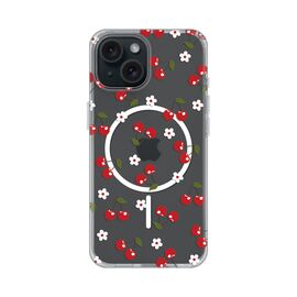 Futrola print Magsafe - iPhone 15 Cute Cherries.