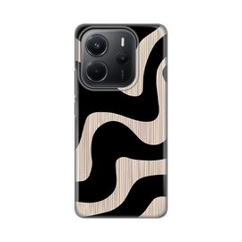 Silikonska futrola PRINT Skin - Xiaomi Redmi Note 14 4G (SRB) black (crni) Flow.
