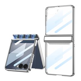 Futrola LINES II - Samsung F751B Galaxy Z Flip 7 5G srebrna (GKK case) (MS).