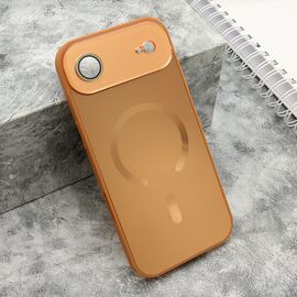 Futrola COLOR METAL Magsafe - iPhone 17 Air narandzasta (MS).