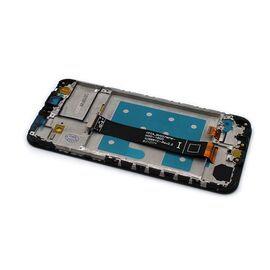 LCD displej (ekran) - Huawei Y5 2019/Honor 8S/Honor 8S 2020 + Touch screen + frame (rev 2.2) black (crni) (MS).