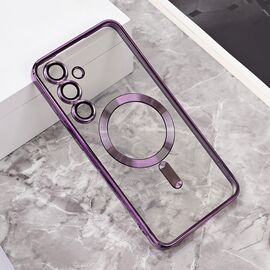 Futrola Magsafe Lux - Samsung S721B Galaxy S24 FE ljubicasta.