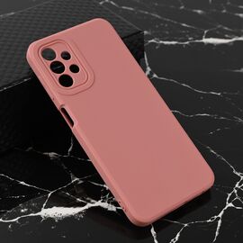 Silikonska futrola Teracell Giulietta - Samsung A135 Galaxy A13 4G mat tamno roze.