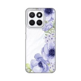 Silikonska futrola PRINT Skin - Huawei Honor X8c Blue Roses.
