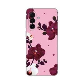 Silikonska futrola PRINT Skin - Samsung A175 Galaxy A17 Pink Orchid.