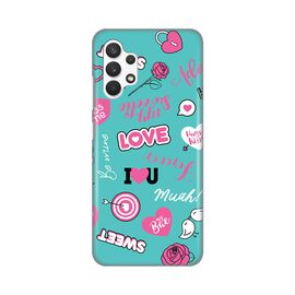 Silikonska futrola PRINT - Samsung A325 Galaxy A32 4G Love.