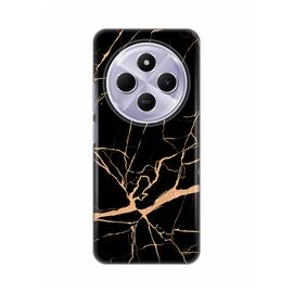 Silikonska futrola PRINT - Xiaomi Redmi 14C/Redmi A4 All black (crni).