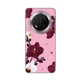 Silikonska futrola PRINT Skin - Huawei Honor Magic 7 lite Pink Orchid.