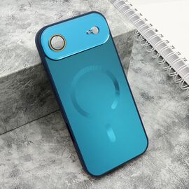 Futrola COLOR METAL Magsafe - iPhone 17 Air plava (MS).