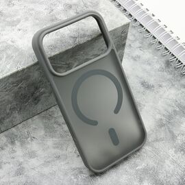 Futrola SILKY MagSafe mat - iPhone 17 Pro siva (MS).