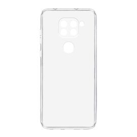 Silikonska futrola ultra tanka (skin) PROTECT - Xiaomi Redmi Note 9 providna (bela) (MS).
