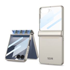 Futrola SMOOTH LINE - Samsung F751B Galaxy Z Flip 7 5G titanijum (GKK case) (MS).