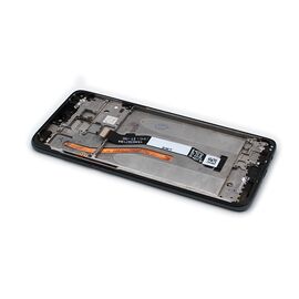 LCD displej (ekran) - Xiaomi Redmi Note 8 Pro + Touch screen + frame black (crni) (MS).