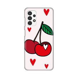 Silikonska futrola PRINT - Samsung A135 Galaxy A13 4G Cherry.