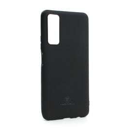 Silikonska futrola Teracell Giulietta - Huawei P Smart (2021) mat crna.