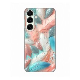 Silikonska futrola PRINT - Samsung S936 Galaxy S25 Plus Pastel Feathers.