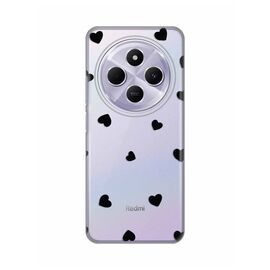 Silikonska futrola PRINT Skin - Xiaomi Redmi 14C/Redmi A4 Hearts.