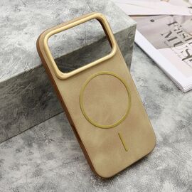 Futrola LUX SKIN MagSafe - iPhone 17 Pro krem (MS).