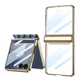 Futrola LINES II - Samsung F751B Galaxy Z Flip 7 5G zlatna (GKK case) (MS).