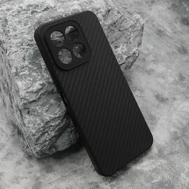 Silikonska futrola CARBON LIGHT - Huawei Honor X6c crna (MS).