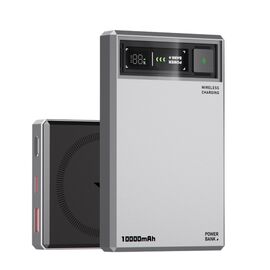 Univerzalna Back Up Baterija Moxom MX-PB178 Meteorite Magsafe QC22.5W+15W magnetic fast 10000mAh sivi (MS).