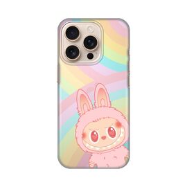 Silikonska futrola PRINT Skin - iPhone 16 Pro La Bubu Rainbow.