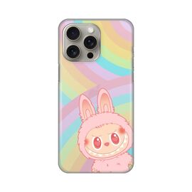 Silikonska futrola PRINT Skin - iPhone 15 Pro Max 6.7 La Bubu Rainbow.