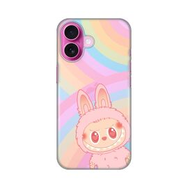 Silikonska futrola PRINT Skin - iPhone 16 6.1 La Bubu Rainbow.