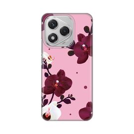 Silikonska futrola PRINT Skin - Huawei Honor 400 Lite Pink Orchid.