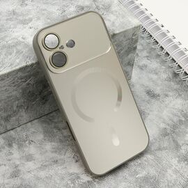 Futrola COLOR METAL Magsafe - iPhone 17 siva (MS).