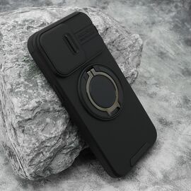 Futrola DEFENDER CAMSHIELD - iPhone 15 Pro Max (6.7) crna (MS).