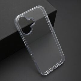 Futrola COLOR frame za iPhone 17 srebrna (providna) (MS).